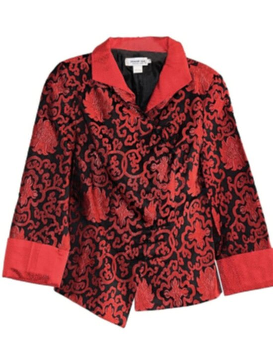 Dragon Silk Jackets & Blazers - NEW - Dragon Silk - San Francisco - Chinese Silk Kimono Jacket, Medium